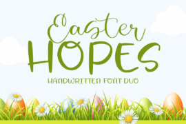 Easter Hopes Script Font