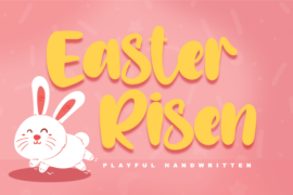 Easter Risen – Personal use Font