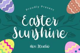 Easter Sunshine Font