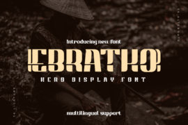 EBRATHOTRIAL Font