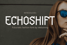 ECHOSHIFT Font