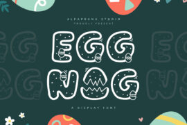 Eggnog Font