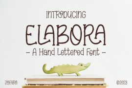 Elabora DEMO Font