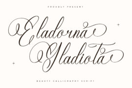 Eladorna Gladiota DEMO VERSION Font Family