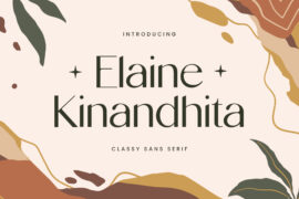 ElaineKinandhita Font