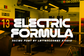 Electric Formula Font Family