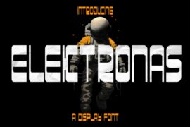 ELECTRONAS Font