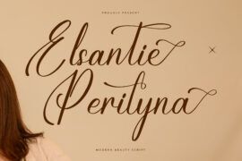 Elsantie Perilyna DEMO VERSION Font Family