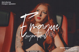 Emague Signature Font