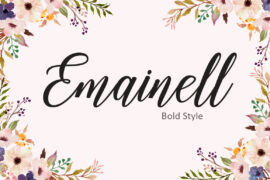 Emainell Script Font