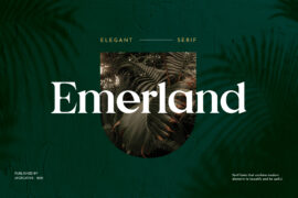 Emerland Font Family