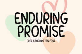 Enduring Promise Font