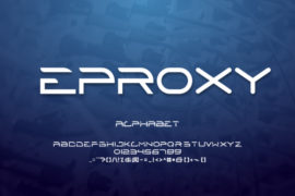 Eproxy Font