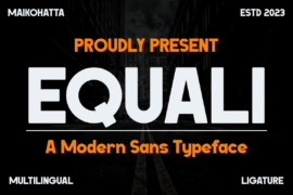 EQUALI Font