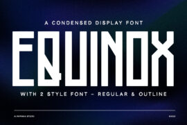 Equinox Font