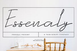 Essenaly Personal Use Font