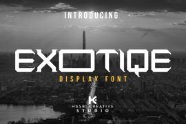 EXOTIQE DISPLAY Font