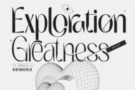 Exploration Greatness Demo Font