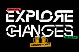 Explore Changes Demo Font