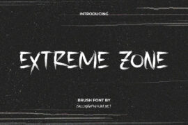 Extreme ZoneDemo Font