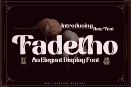Fadethotrial Font