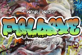 Fallaxe Graffiti Font Family