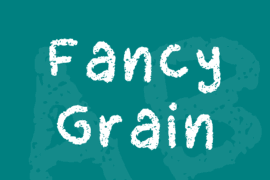 Fancy Grain Font
