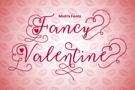 Fancy Valentine Font
