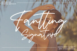 Fantting Signature Font