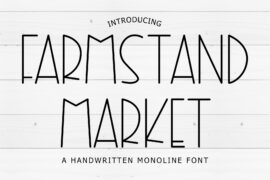 Farmstand Market Font