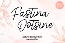 Fastina Ootsine – Personal Use Font