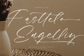 Fasttelo Engelliy DEMO VERSION Font Family