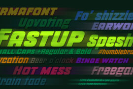 Fastup Font Family