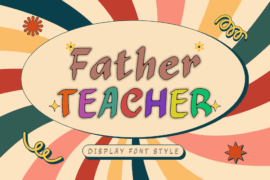 Father Teacher Demo Font