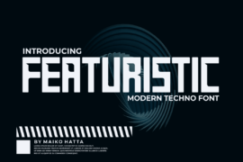 FEATURISTIC Font