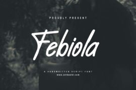 Febiola – DEMO FONT Font