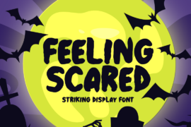 Feeling Scared Font