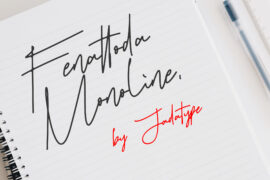 Fenattoda Monoline Font