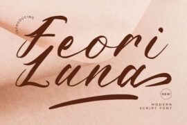 Feori Luna DEMO VERSION Font Family