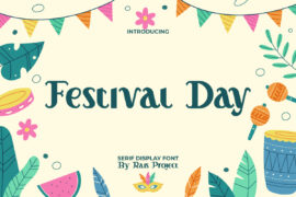FestivalDayDemo Font