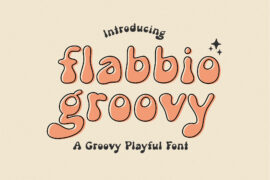 Flabbio Groovy DEMO! Font