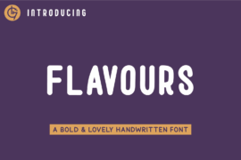 Flavours Font