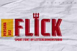 Flick Font