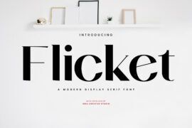 Flicket Personal Use Font