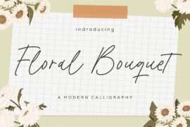 Floral Bouquet Font