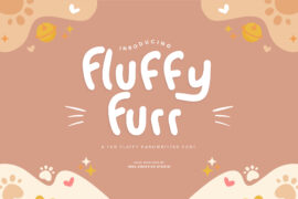 Fluffy Furr Font