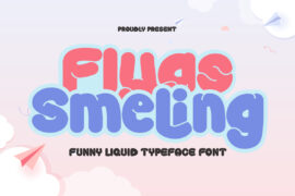 Flyas Smeling Font