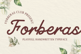 Forberas Demo Font