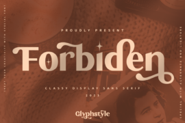 Forbiden Font