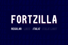 Fortzilla Font Family